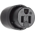 Pass & Seymour 15A 125V BLK Connector 5296BKCC10